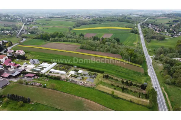 bocheński, Bochnia, Łapczyca, Łapczyca 99ar działka budowlana przy drodze