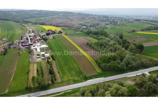 bocheński, Bochnia, Łapczyca, Łapczyca 99ar działka budowlana przy drodze