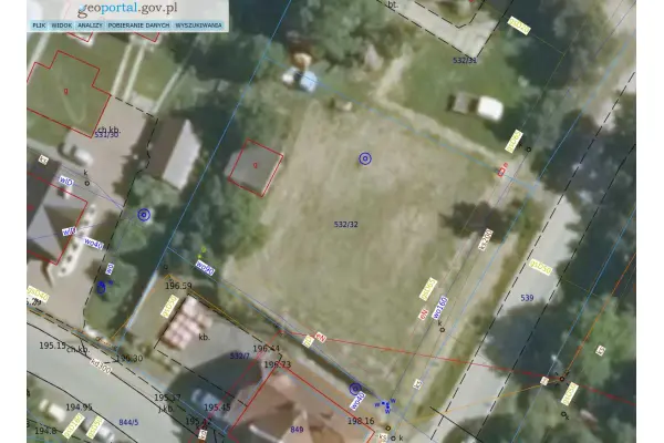 bocheński, Rzezawa, Borek, Borek 1168m2 działka budowlana obok piekarni