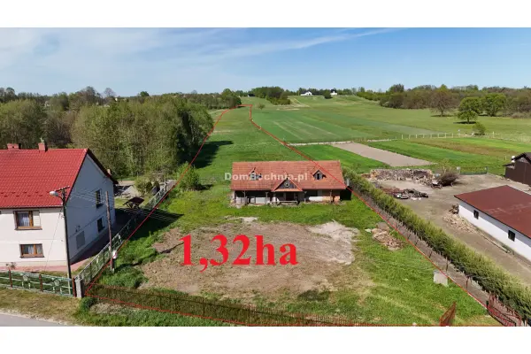 małopolskie, bocheński, Rzezawa, Dębina, Dębina działka rolno budowlana 1.32ha stadnina
