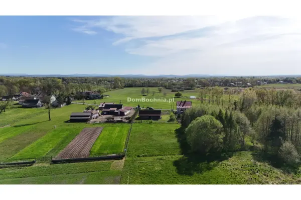 bocheński, Rzezawa, Dębina, Dębina działka rolno budowlana 1.32ha stadnina