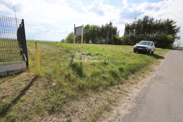 bocheński, Rzezawa, Dębina, Widokowa działka 1,24ha Dębina gmina Rzezawa