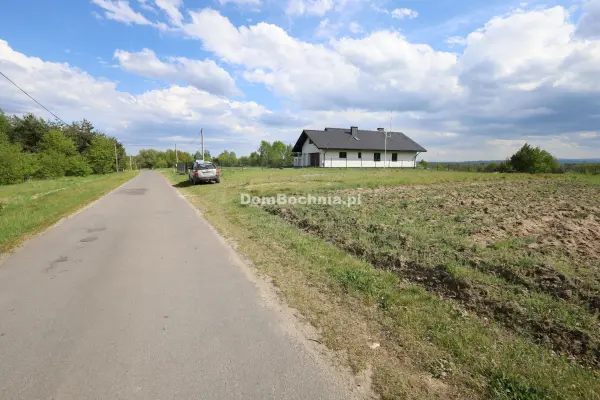 bocheński, Rzezawa, Dębina, Widokowa działka 1,24ha Dębina gmina Rzezawa