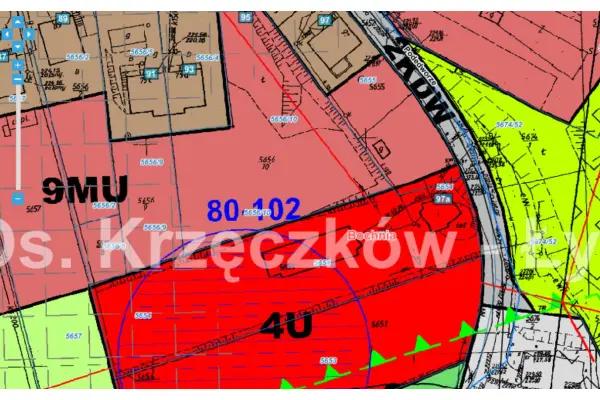 bocheński, Bochnia, Pod działalność Bochnia Podedworze Cmentarz Łychów